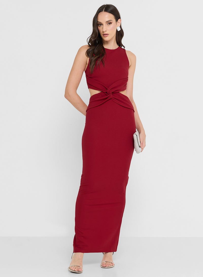 TFNC Knot detail Maxi Dress - Image 4