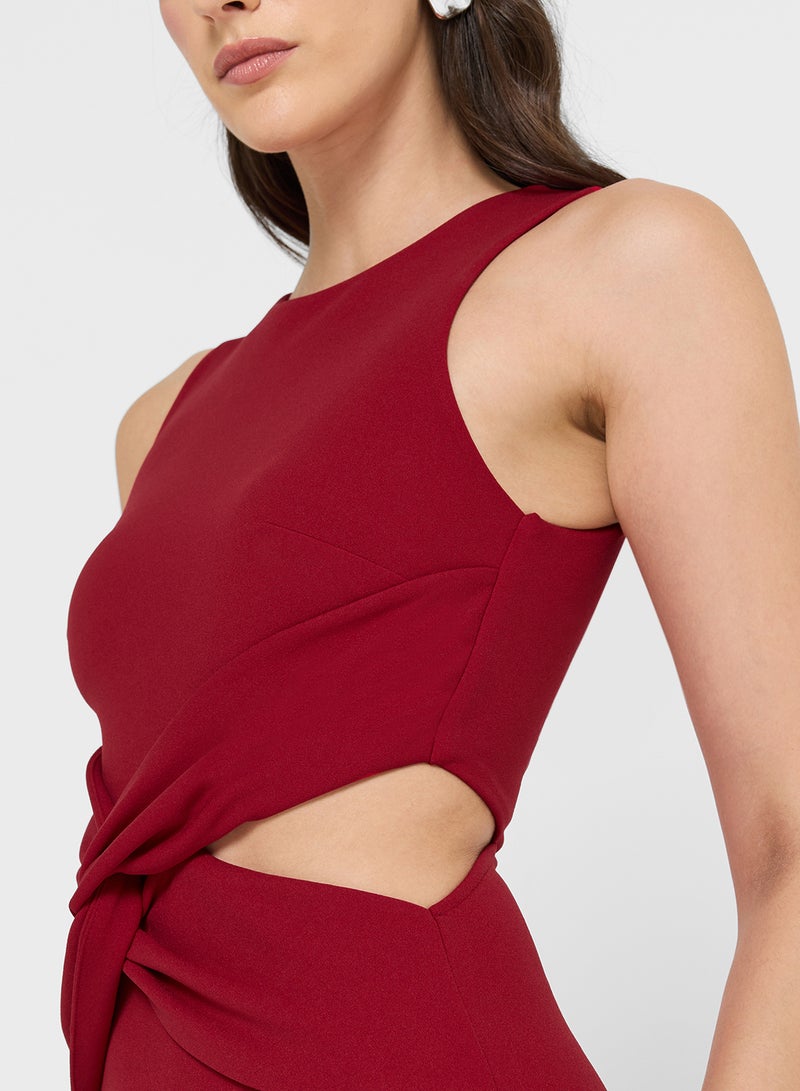 TFNC Knot detail Maxi Dress - Image 3