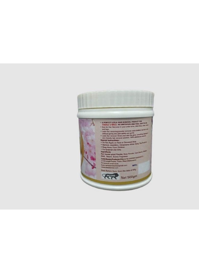 Leela Organic - Cool Hair Remover Powder For Male And Women - Image 1