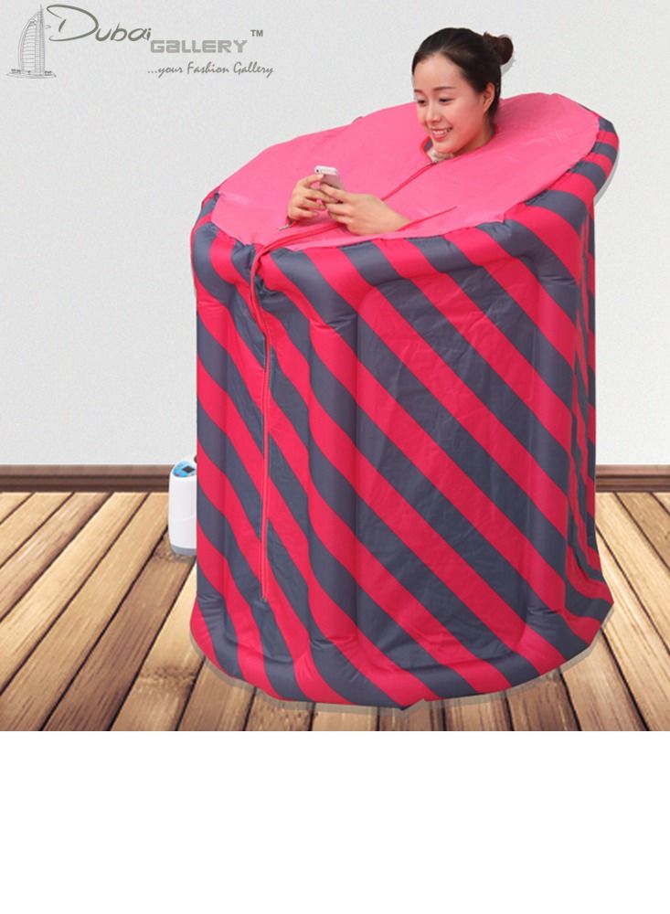 DubaiGallery Portable Inflatable Steam Home Sauna Aromatherapy SPA Steam Sauna Tent Steamer Slimming Body Detox Cure Insomnia - Image 1