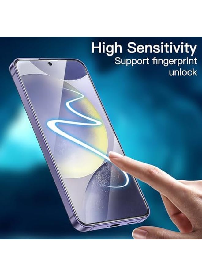 Jetech Screen Protector For Samsung Galaxy S24+ S24 Plus 6.7 Inch With Camera Lens Protector Tempered Glass Film Fingerprint Id Compatible Hd Clear 2 Pack Each - Image 5