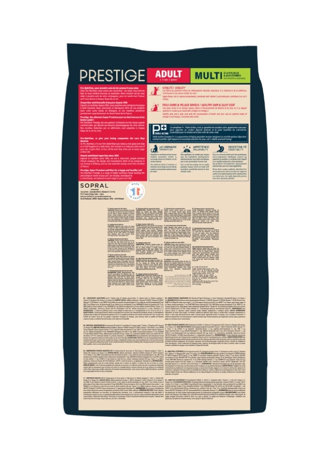 Pro nutrition Prestige Cat Adult Multi 10kg - Image 2