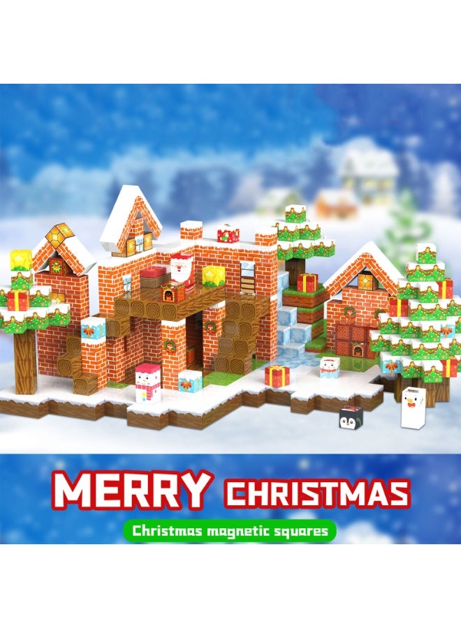 VTERLY Magnetic Building Blocks, 110PCS Magnet Cubes, STEM Montessori Sensory Toys for 3 4 5 6 7 8-13 Year Old Boys Girls Birthday for K - Image 5