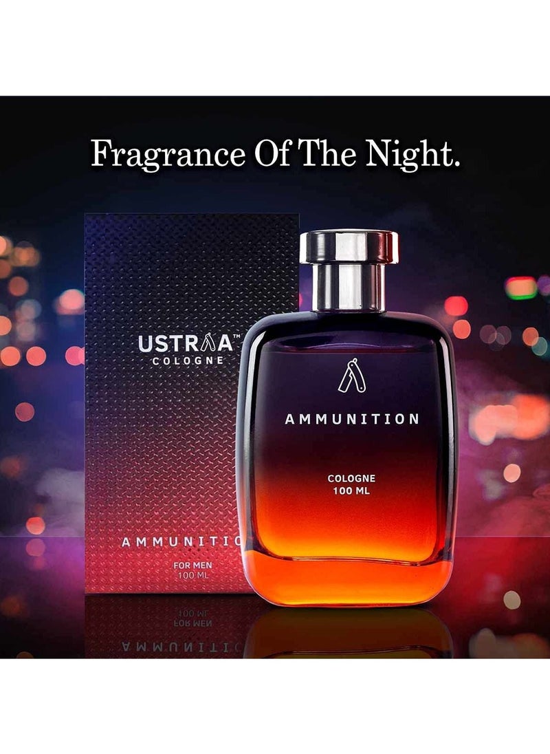 Ustraa - Ammunition Cologne Perfume for Men 100 ml - Image 1