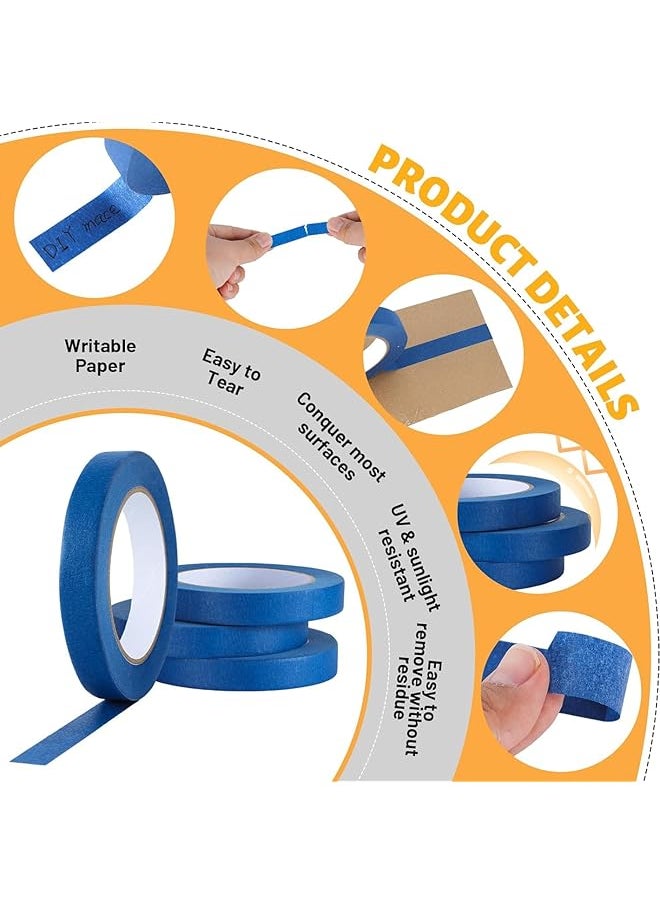X spring Blue Painters Tape 4 Rolls 20Mmx50M  - Image 2