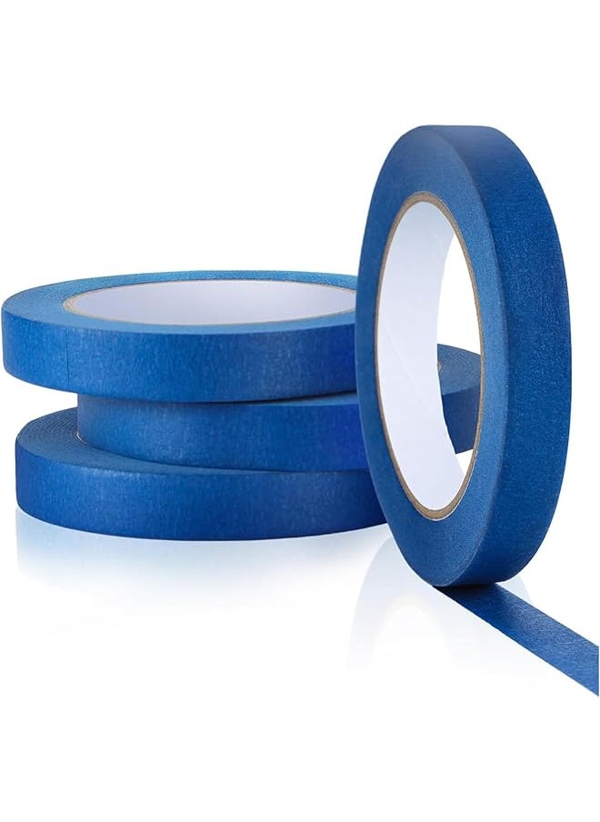 X spring Blue Painters Tape 4 Rolls 20Mmx50M  - Image 1