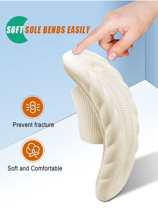 HomarKet - Pillow Slippers for Women and Men Non Slip Quick Drying House Slides Shower Sandals Extremely Comfy Slippers with Cushioned Thick Sole for Indoor or Outdoor - Image 1