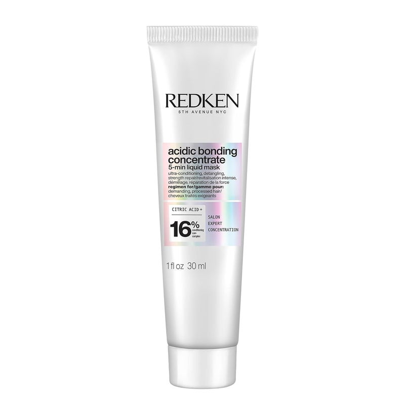 REDKEN Acidic Bonding Concentrate Hair Mask For Dry, Damaged Hair Repair - Hydrating 5 Minute Liquid Hair Mask