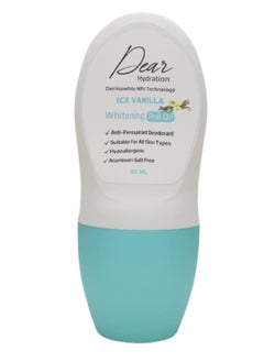 DEAR Dear Hydration Anti Perespirant Whitening Roll on With Ice Vanilla  60Ml  - Image 2