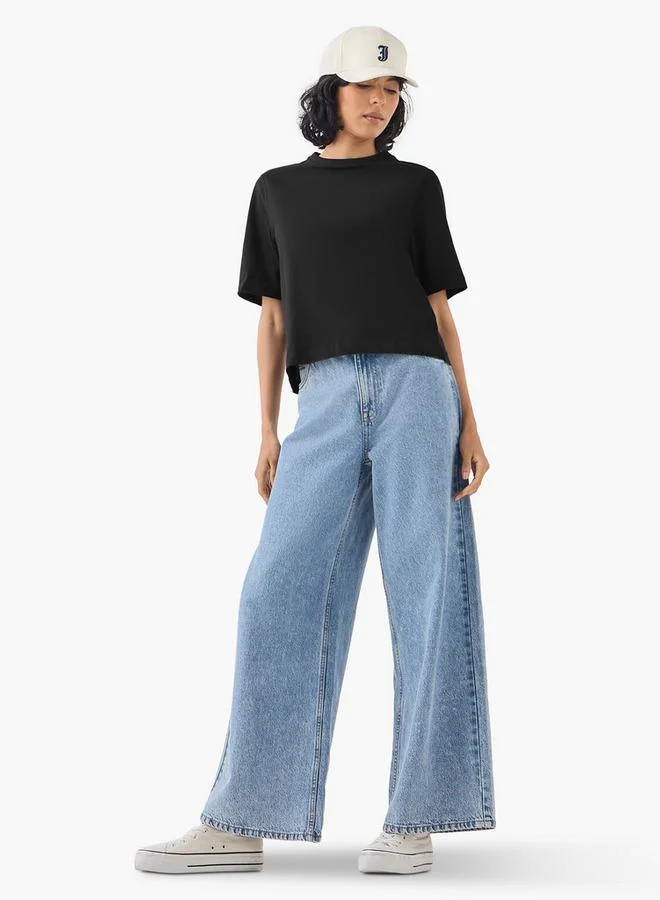 Splash FAV Relaxed Fit Crew Neck T-Shirt