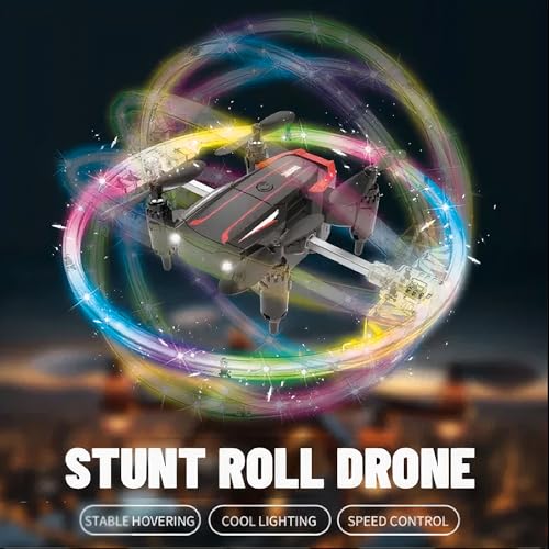 RALLEYZ Electrobotic LED 360° Flip RC Drone | Remote-Controlled Quadcopter for Kids 14+ | Smooth Flight, Bright LEDs & Fun Aerial Tricks - Image 4