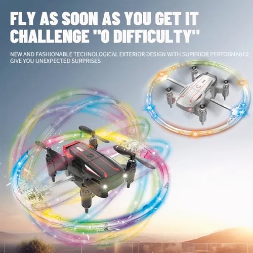 RALLEYZ Electrobotic LED 360° Flip RC Drone | Remote-Controlled Quadcopter for Kids 14+ | Smooth Flight, Bright LEDs & Fun Aerial Tricks - Image 5