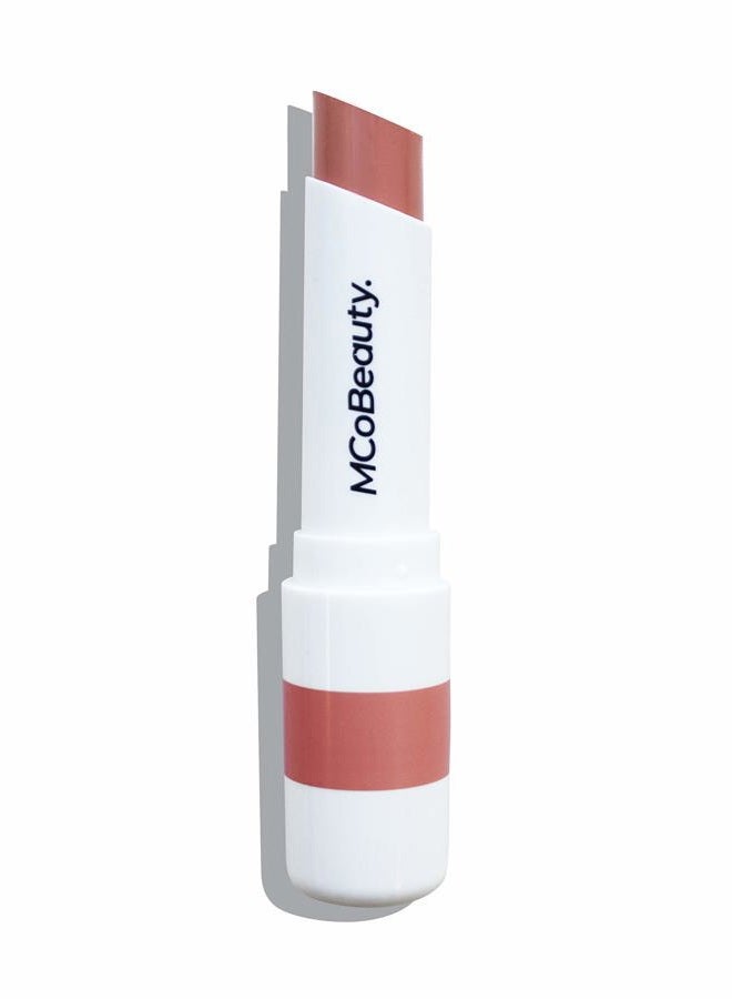 MCoBeauty Lipstick Long-Wear Cream Colour - Hydrating Cream Lipstick Formula - Shea Butter Enriched - Comfortable, Luxurious Feel - Long-Lasting - High-Pigment - Saturates Lip - Nearly Nude - 0.12 Oz - Image 1