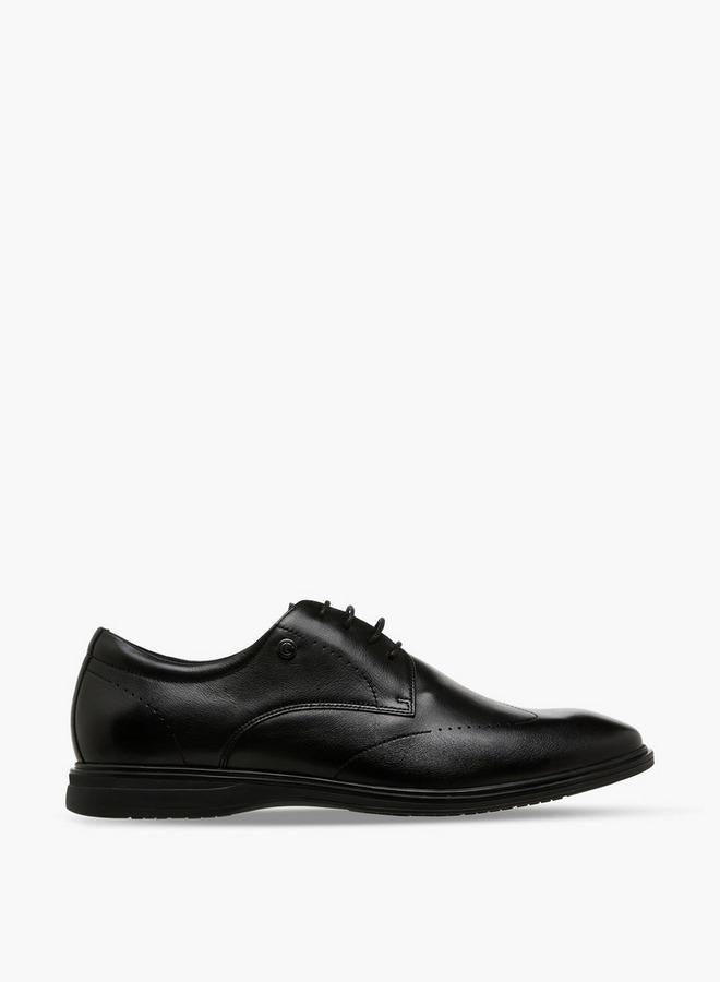 Le Confort Men Lace-Up Leather Derby Shoes - Image 3