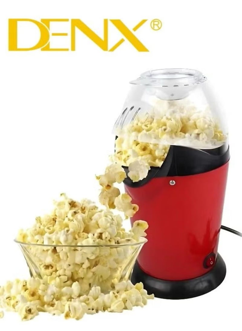 Denx Healthy 1100W hot air popcorn maker without oil DX2089 - Image 2
