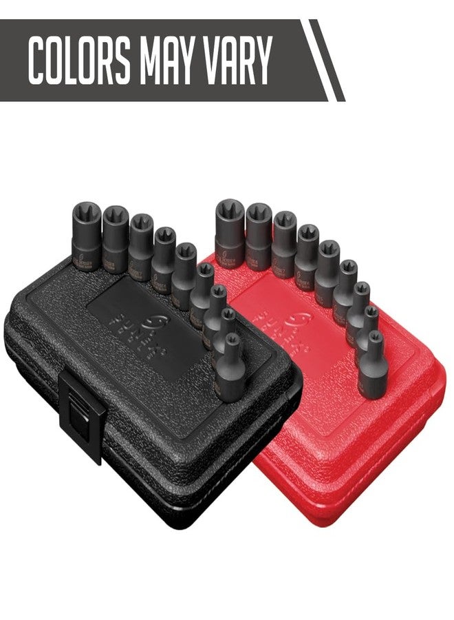 Sunex Tools - IMP SKT SET 9PC 3/8DR EXTERNAL STAR - Image 2