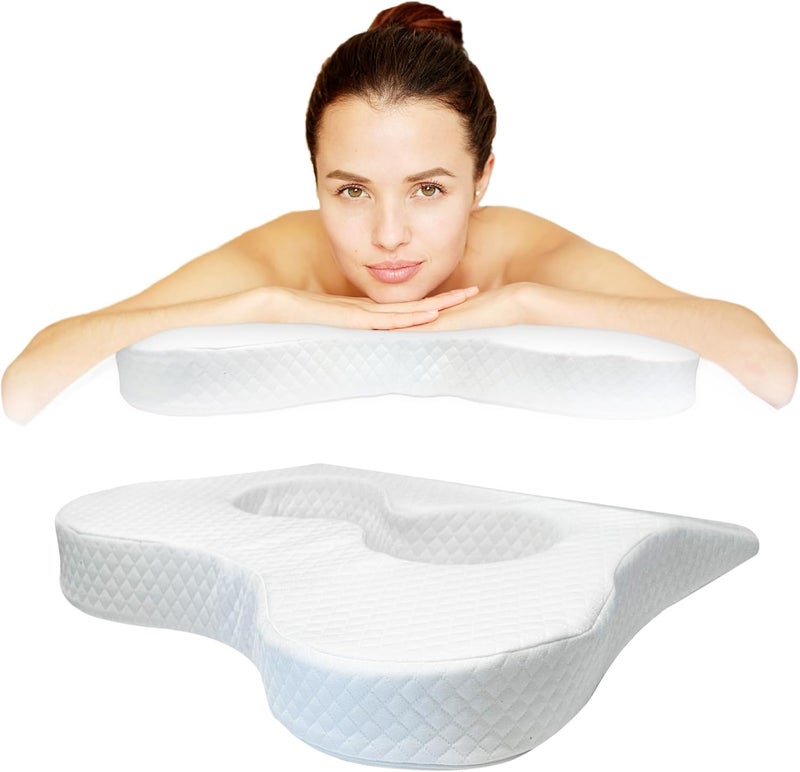 Easy Spa Medical Breast Pillow for Women - Wedge Cushion for Post-Surgery Support, Prone Pillow for After Breast Surgery - Medical Breast Cushion for Prone Therapy & Pain Relief - Bust Sizes(AA-C) - Image 1