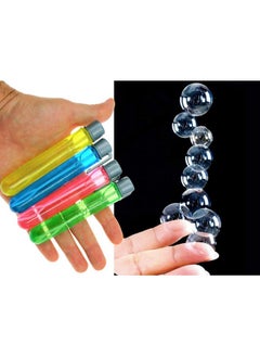 Ja-Ru JA-RU Grab a Bubble - Touchable Mini Bubbles Wand Toy (6 Pack Assorted Color) | Small Bubble Wands for Kids | Summer Celebration Kid Toys | Party Favors Birthday Gift Goodie in Bulk.1524-6  - Image 2