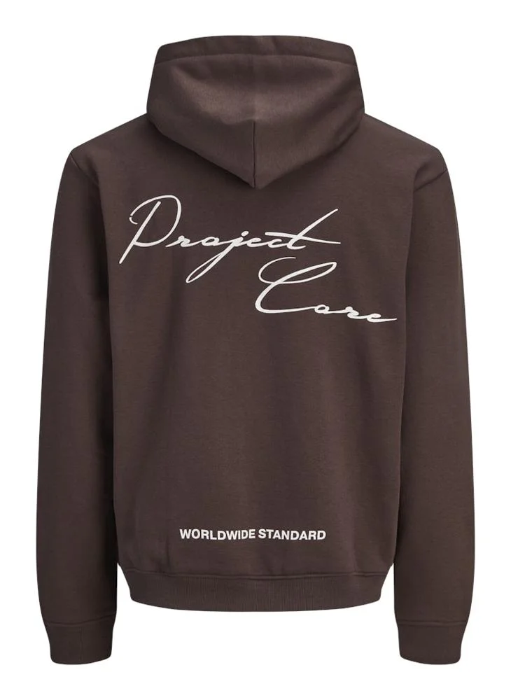 JACK & JONES Logo Pullover Hoodie