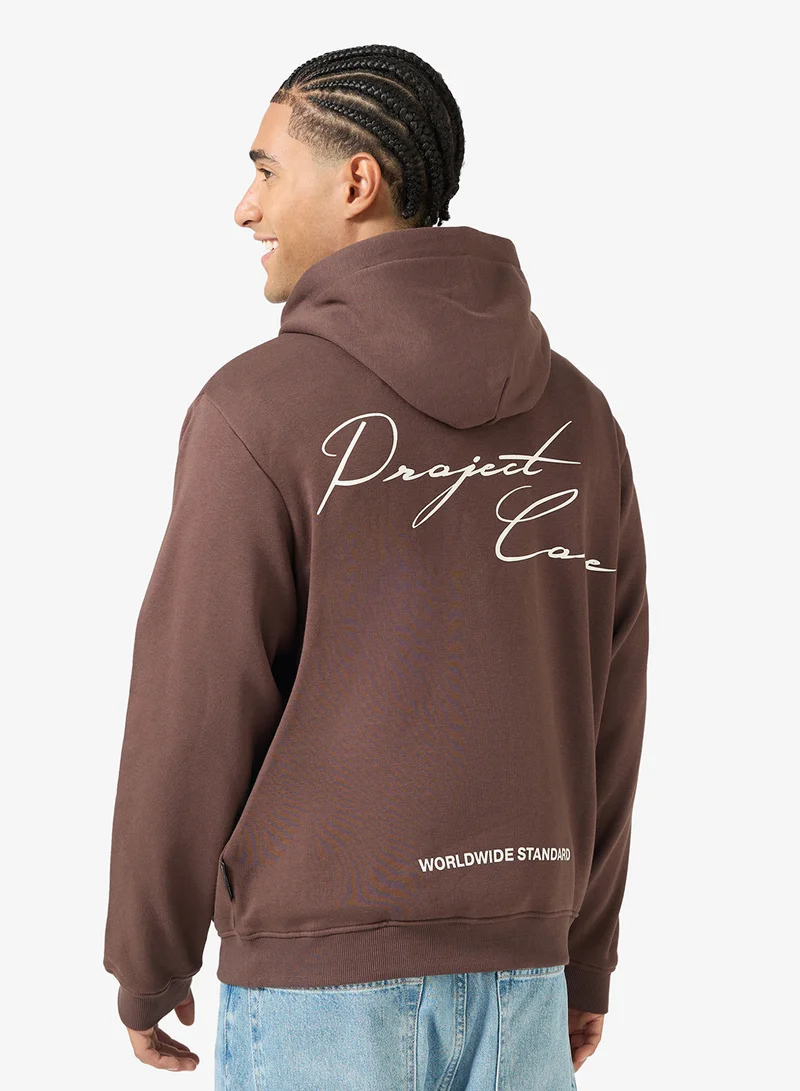 JACK & JONES Logo Pullover Hoodie