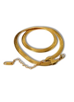 Soko Mesh 18K Divine Elegance Jewelry - Opulent Snake Chain Necklace, Radiating Timeless Elegance for Women, an Ideal Gift for Every Occasion  - Image 1