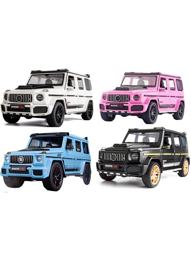 Sky Tech Sky Tech® Brabus 700 Mercedes-Benz AMG G63 Benz Model Car Gwagon 1:32 Exclusive Alloy Metal Pull Back Die-cast Car Diecast Metal Pullback Toy car with Openable Doors & Light Music【Colors as Per Stock】  - Image 2
