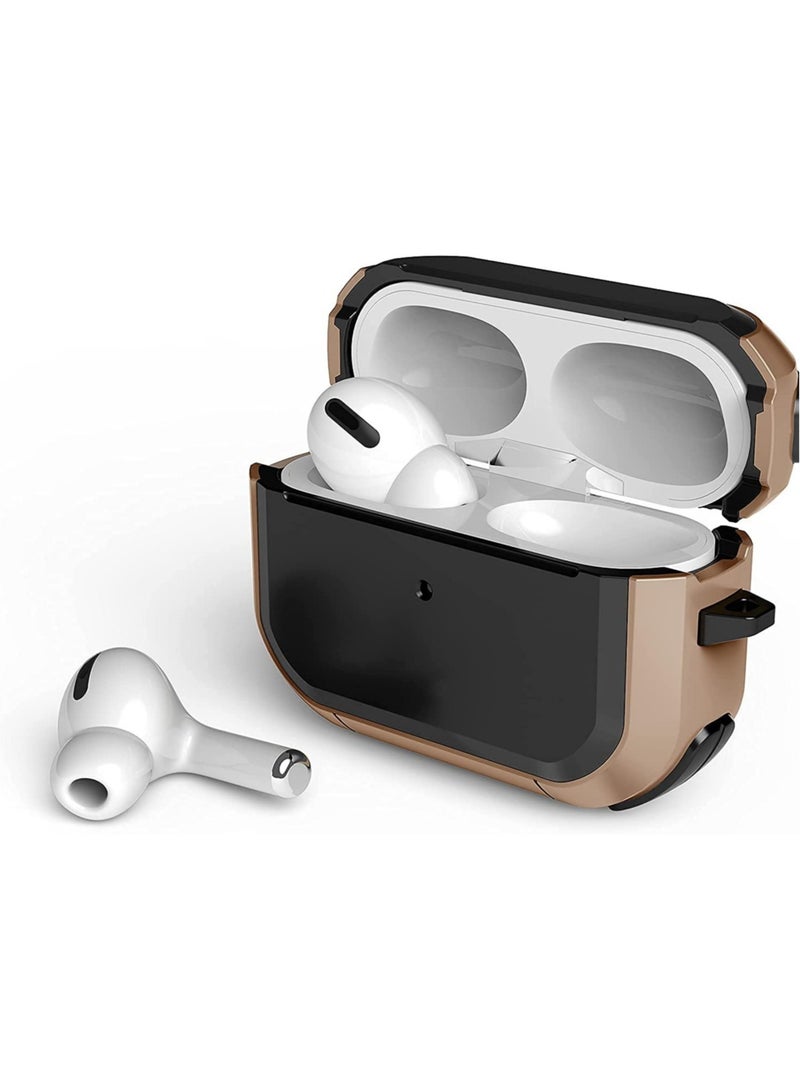 AirPods Pro Case Cover with Keychain Full Protective Shockproof Soft TPU Accessories Skin Compatible for Apple Airpods Pro Case for Women Men Girls Boys Front LED Visible - Image 3