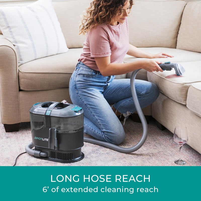Kenmore KW2001.01 Upgrade SpotLite Portable Carpet Spot Cleaner & Pet Stain Remover, 17Kpa Powerful Suction with Versatile Tools for Upholstery, Couches, Car and Auto Detailer, Black - Image 2