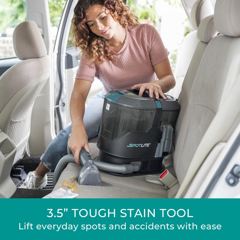 Kenmore KW2001.01 Upgrade SpotLite Portable Carpet Spot Cleaner & Pet Stain Remover, 17Kpa Powerful Suction with Versatile Tools for Upholstery, Couches, Car and Auto Detailer, Black - Image 4