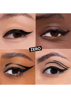 Urban Decay 24/7 Inks Liquid Eyeliner Pen Water Resistant Smudge Proof Up To 24Hr Wear Ergonomic Grip Vegan & Cruelty Free Zero (Matte Black Brush Tip)  - Image 3