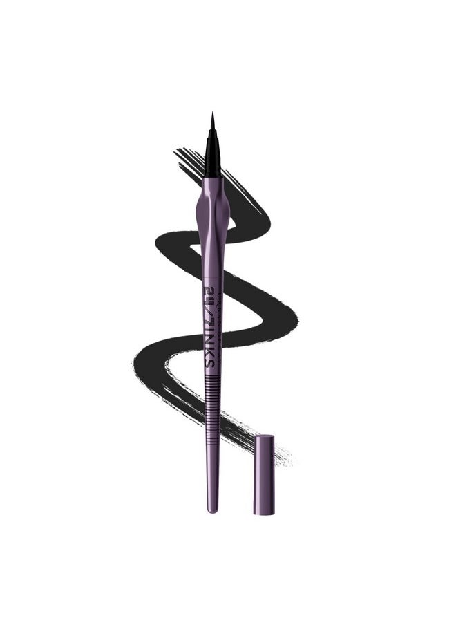 Urban Decay - 24/7 Inks Liquid Eyeliner Pen Water Resistant Smudge Proof Up To 24Hr Wear Ergonomic Grip Vegan & Cruelty Free Zero (Matte Black Brush Tip) - Image 1