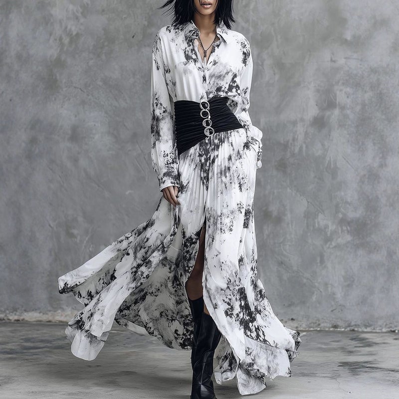 Hepburn style dress, elegant feminine daily styling - Image 4