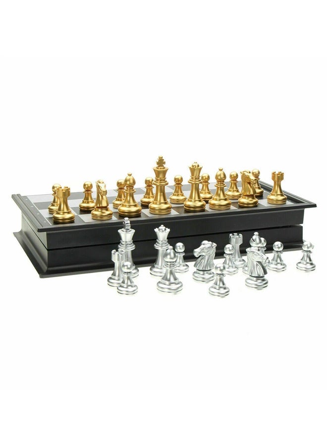 UB Heavy-Duty Magnetic Chess Board – Portable Folding Set with Secure Storage for Long-Term Play - Image 4
