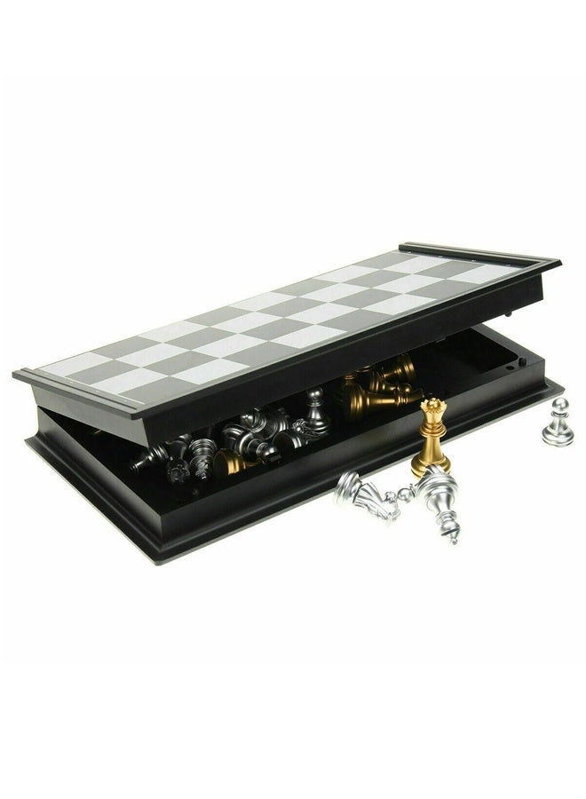 UB Heavy-Duty Magnetic Chess Board – Portable Folding Set with Secure Storage for Long-Term Play - Image 2