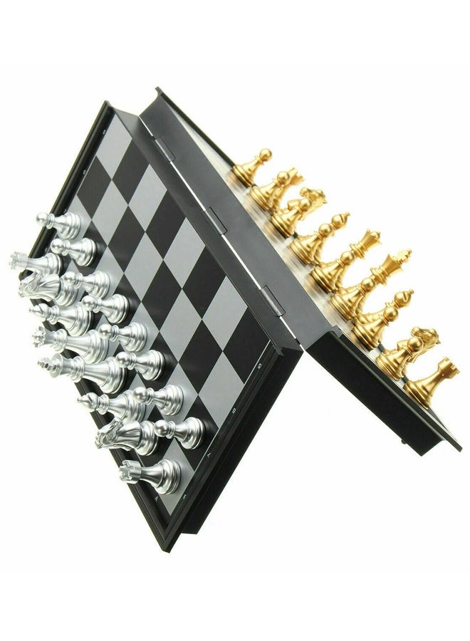 UB Heavy-Duty Magnetic Chess Board – Portable Folding Set with Secure Storage for Long-Term Play - Image 1
