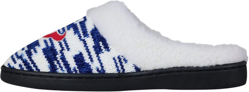 FOCON Store FOCO NFL Sherpa Lined Colorblend Cup Sole Slippers - Image 2