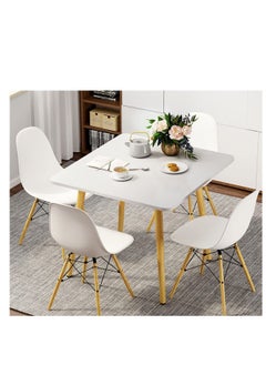 Modern Rectangle Table,  Dining Table, Simple Modern Wood Dining Table for Living Room/Office/Meeting Room/Kitchen/Lounging/Cafeterias (L-SCF-NB-12060)