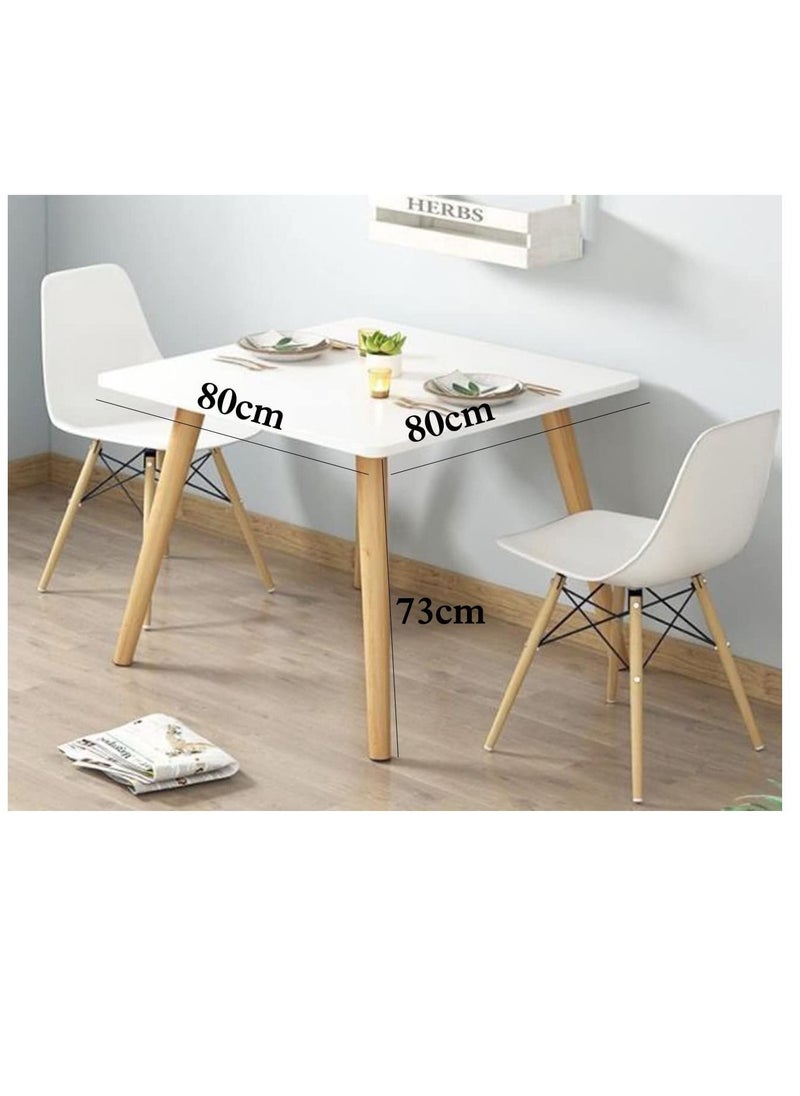 Generic - Modern Rectangle Table,  Dining Table, Simple Modern Wood Dining Table for Living Room/Office/Meeting Room/Kitchen/Lounging/Cafeterias (L-SCF-NB-12060) - Image 1