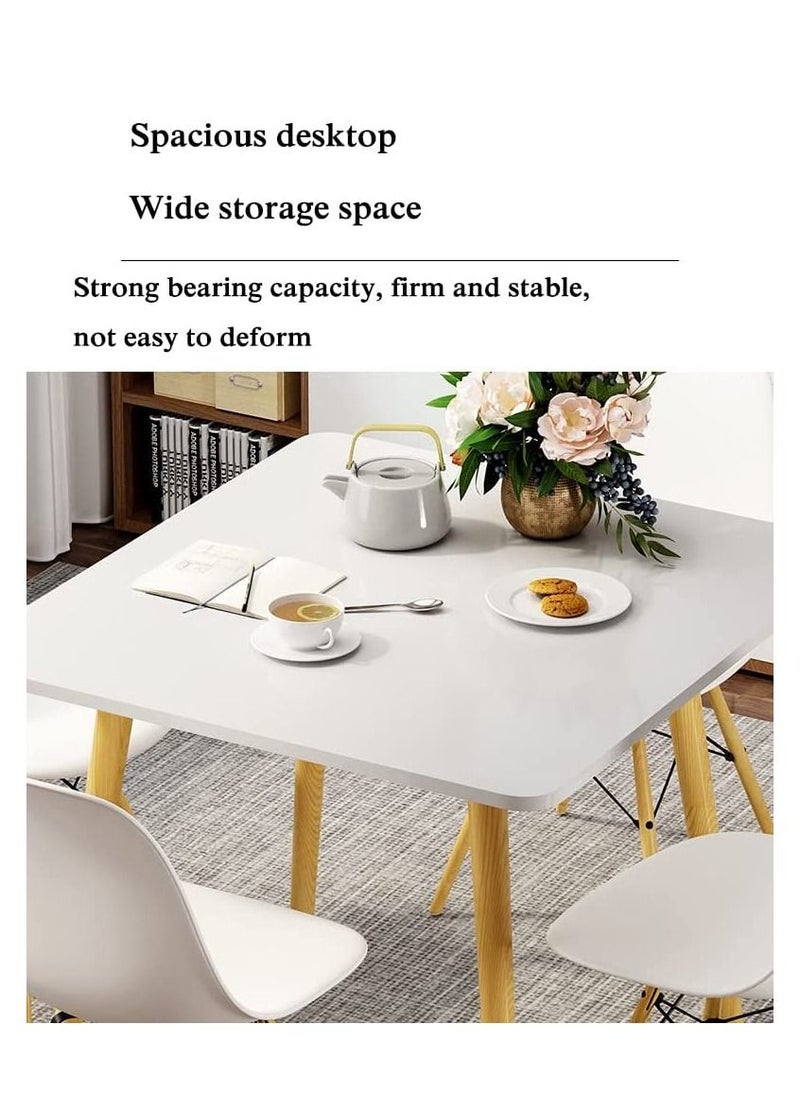 Generic - Modern Rectangle Table,  Dining Table, Simple Modern Wood Dining Table for Living Room/Office/Meeting Room/Kitchen/Lounging/Cafeterias (L-SCF-NB-12060) - Image 1