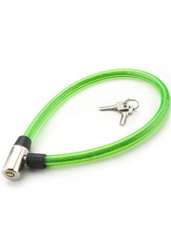 Daytoyz Bike Lock Steel Wire Metal Bicycle Safety Lock Universal Bicycle Lock Motorcycle Wire Lock Safety Cable with 2 Key  - Image 1