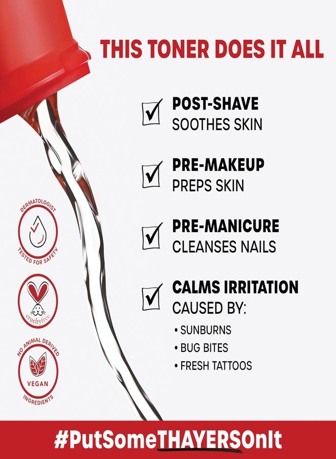 THAYERS Alcohol-Free Witch Hazel Facial Toner with Aloe Vera, Cucumber, Trial Size, 3 Ounce - Image 5