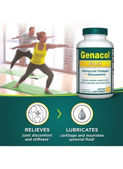 Genacol Glucosamine And Collagen Joint Supplement Glucosamina Colageno ; Lubricates Protects And Maintains Heathy Joints ; Relieves Joint Discomfort Plus 180 Capsules  - Image 5