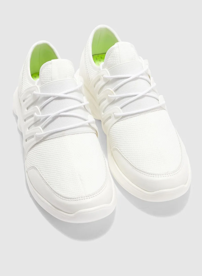 Seventy Five Pull On Knitted Sneakers