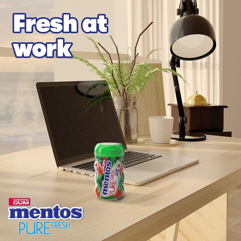 Mentos علكة منتوس بيور فريش بنكهة البطيخ خالية من السكر - Image 3