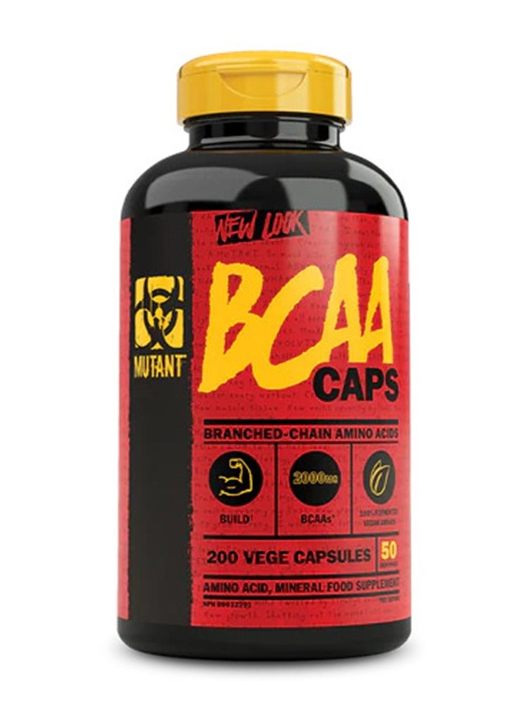 MUTANT BCAA 200 Vege Capsules 50 Servings - Image 2