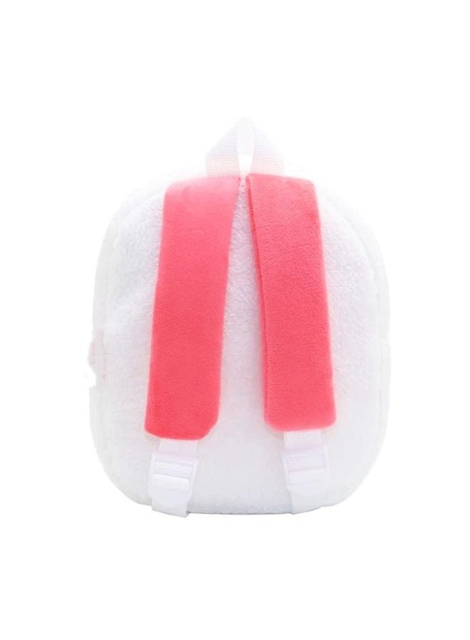 Toddler Backpack for Boys and Girls, Cute Soft Plush Animal Cartoon Mini Backpack Little For Kids 2-6 Years (Lamb)  - Image 3