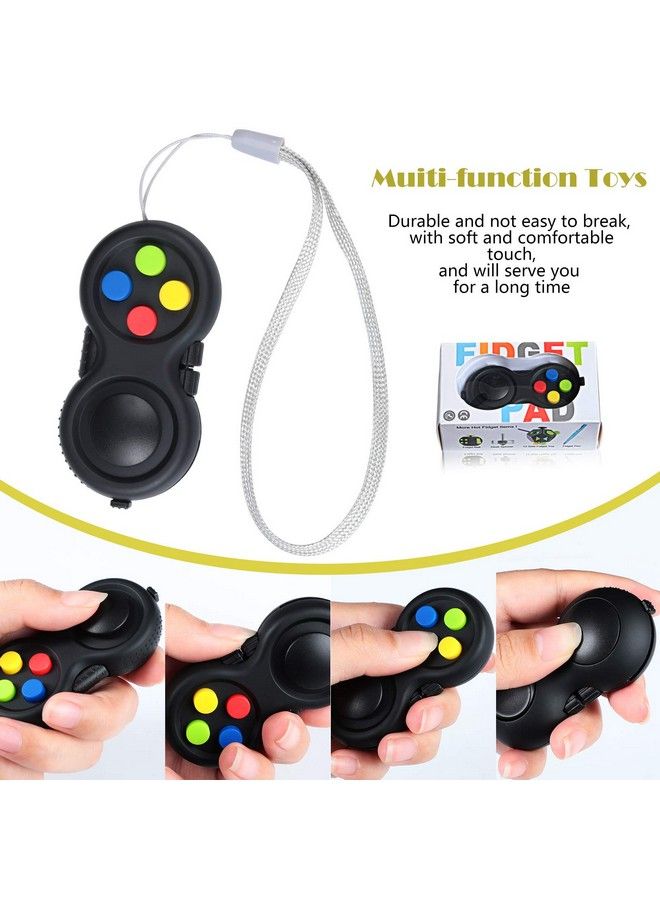 Skylety 6 Pieces Cam Fidget Pad Controller Relieve Anxiety Teen Handheld Mini Handheld Fidget Pad Fidget Controller Stress Reducer For Teens And Adult Relieve Stress (Mixed Colors) - Image 5