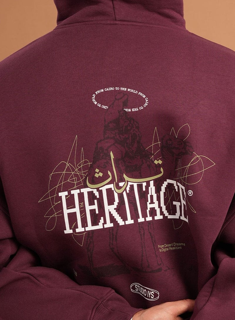 In Your Shoe Heritage Boxy Fit Hoodie - Image 5