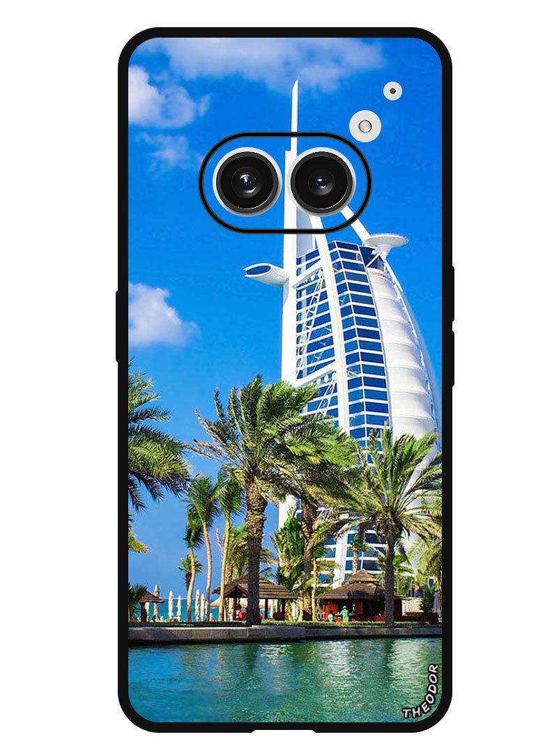 Theodor Protective Case Anti Scratch Shock Proof Bumper Cover For Nothing Phone (2a) Dubai Tower - Image 1