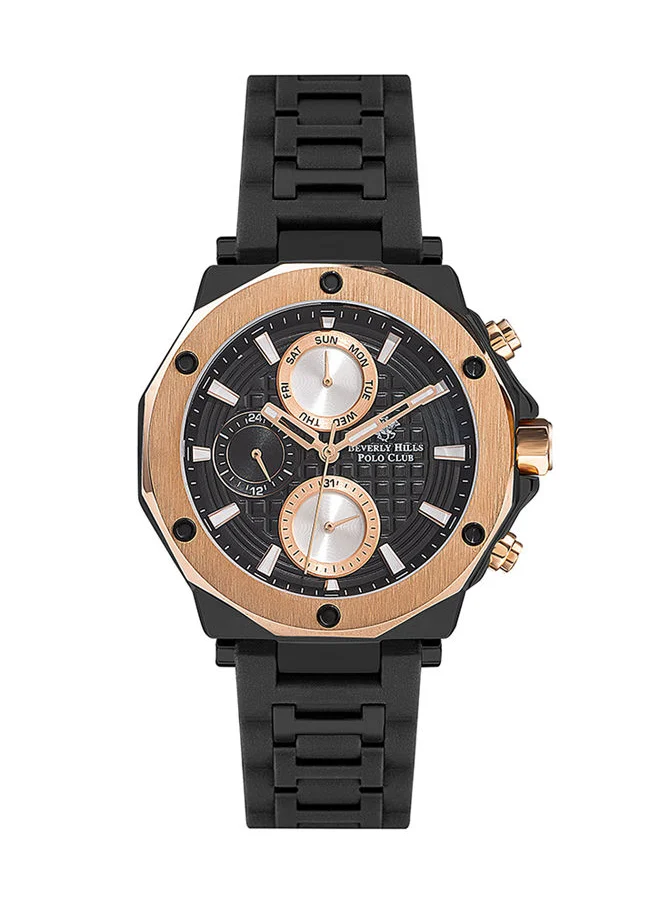 BEVERLY HILLS POLO CLUB Silicone Chronograph Wrist Watch BP3152X.851